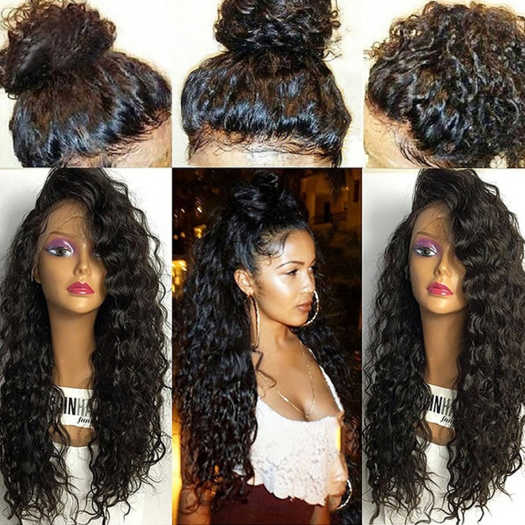 8A Brazilian 13X6 Lace Front Wigs Wet Water Wave Beyonce 