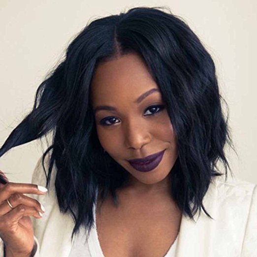 Short Bob Human Hair Wigs U Part Wig For Black Women Natural Wave Natural Color Brazilian Hair - Image 9
