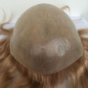 Toupee for Man Ultra Thin Skin PU Men's Hairpiece European Virgin Human Hair Replacement System Pieces 10x8inch #4 Light Brown Color - Image 26