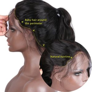 Deep Part Lace Front Wigs 13X6 Silky Straight Lace Front Human Hair Wigs Brazilian Wig Glueless Full Lace Wigs Bleached Knots for Black Women - Image 4