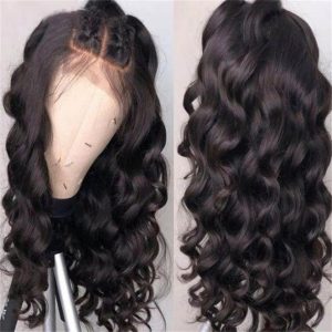 Loose Wave Invisible HD Transparent Lace Front Human Hair Wigs Brazilian Human Hair Remy Lace Frontal Wig Pre-Plucked Closure Wig for Women - Image 8