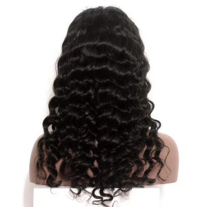 Silk Top Full Lace Wigs Full Lace Ponytail Wigs Loose Wave With Baby Hair Pre-Plucked Natural Hair Line 150% Density Wigs - Image 3