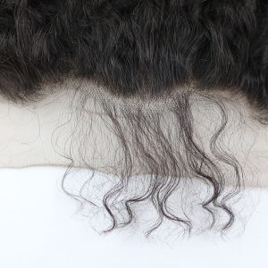 13x6 Lace Frontal With 3 Bundles Brazilian Loose Wave Bundles With Frontal Closure With Baby Human Hair Natural Color - Image 6