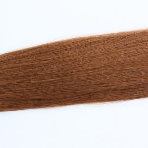 Brazilian Human Hair Tape Hair Extensions Real Human Hair Brazilian Ombre Hair Color #30 Brown Tape Hair - Image 4
