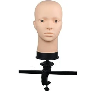 Soft Viny Manikin Head Multi-purpose with C clamp