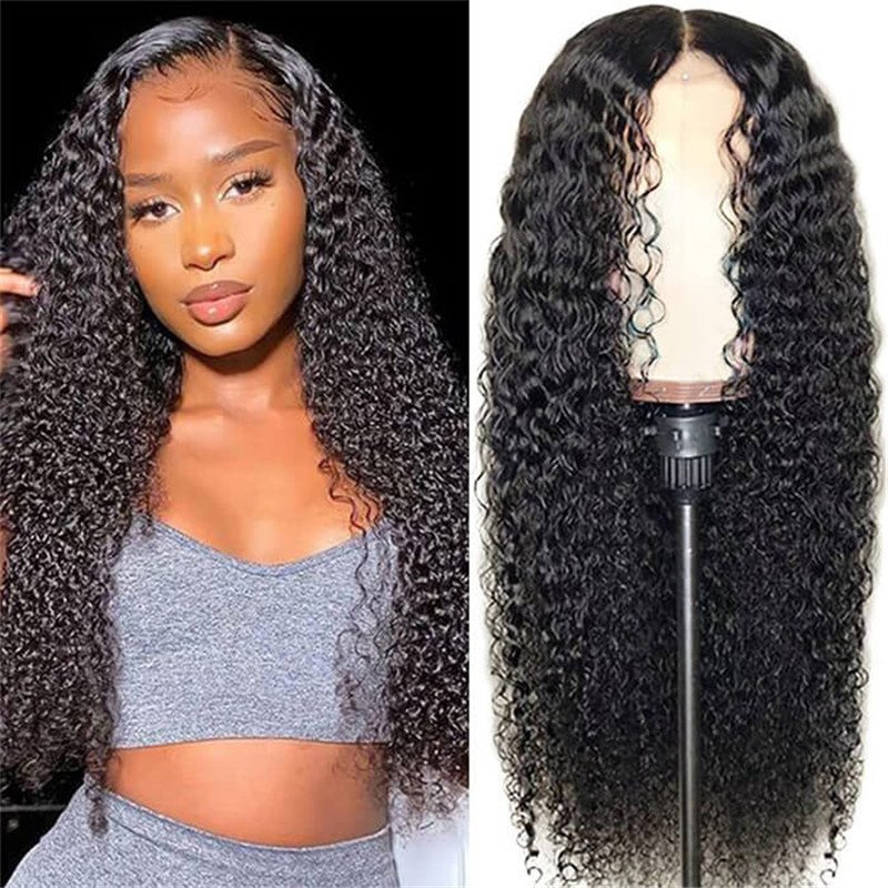 Curly Hair 5X5 Hd Lace Closure Wig 100% Virgin Human Hair Wigs Pre Plucked Hairline Glueless Wig - Image 2
