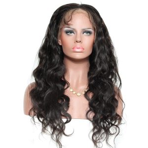 Glueless Lace Front Wigs 250% Density Pre-Plucked Human Hair Wig Glueless With Baby Hair Natural Color Wig For Black Women - Image 2