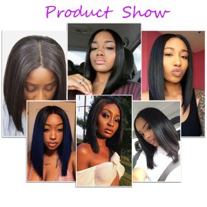 Straight Human Hair Lace Front Wigs Pre Plucked Hair Line With Natural Baby Hair Large Stock Fast Shipping - Image 4