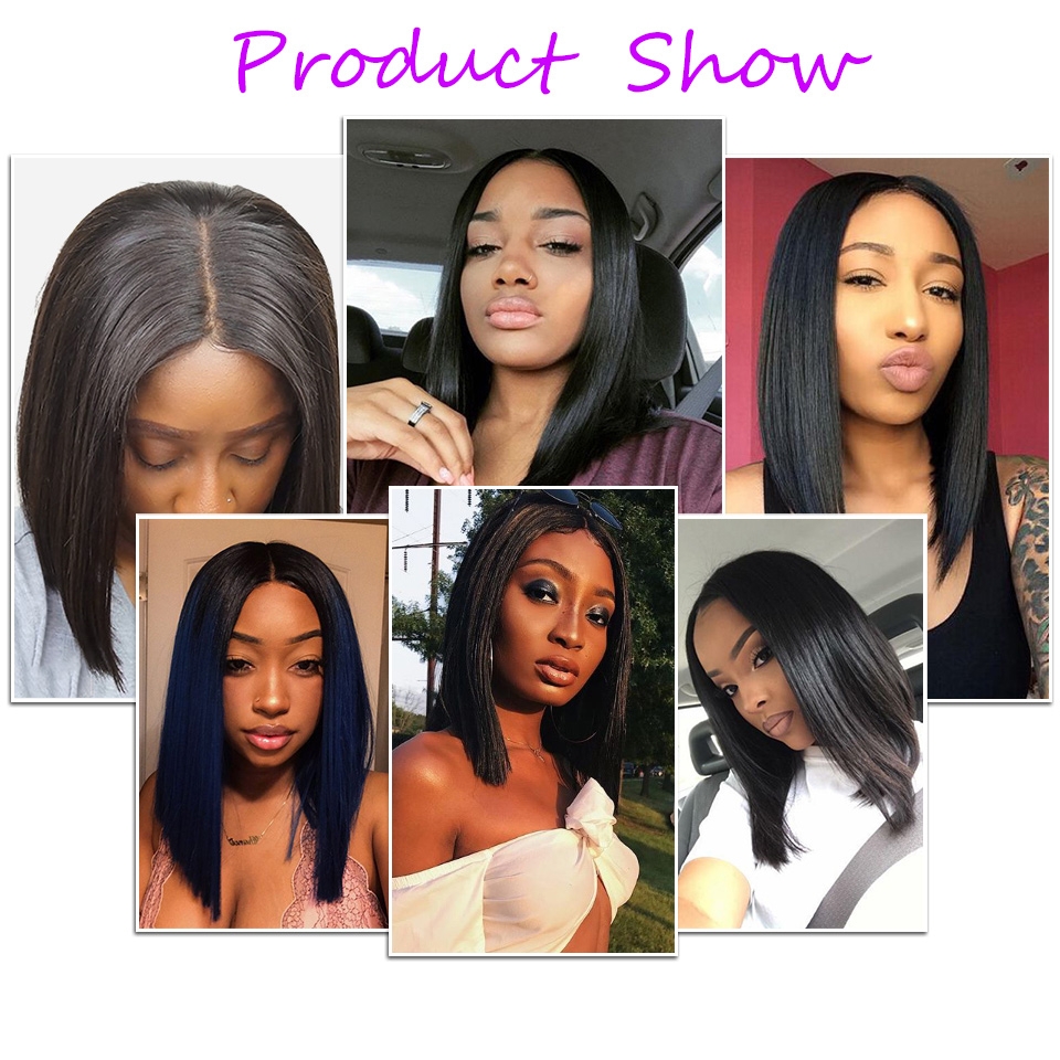 Straight Human Hair Lace Front Wigs Pre Plucked Hair Line With Natural Baby Hair Large Stock Fast Shipping - Image 4