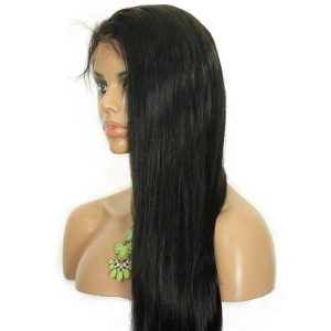 Lace Front Wig For Price Brazilian Human Hair Wigs With Natural Baby Hair 180% Density Silky Straight Pre-Plucked - Image 3