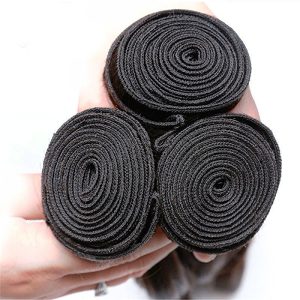 Loose Wave Hair Bundles With Closure 8A Full Lace Frontal 13X4 Wavy Human Hair Extensions 3 Bundle Double Weft - Image 3