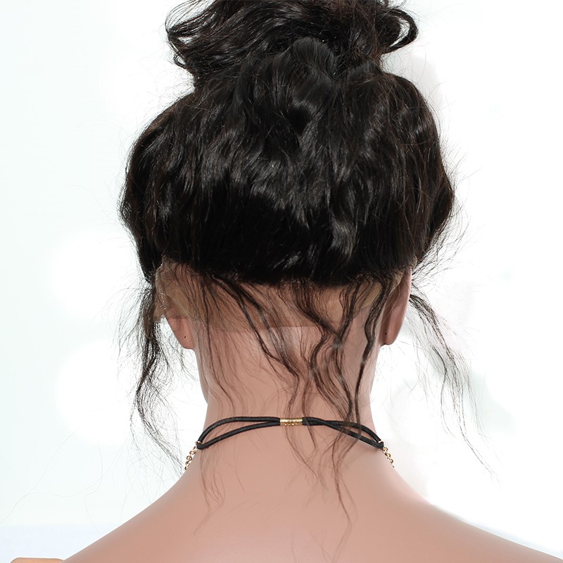 Realistic Looking Full Lace Wigs Loose Curly Full Full Lace Wigs With Baby Hair Pre-Plucked Natural Hair Line 150% Density Wigs - Image 4