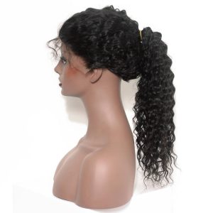 Indian Wigs 250% Density Wig Pre-Plucked Natural Hair Line Deep Wave with Baby Hair for Black Women - Image 4