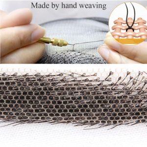 Fake Eyebrow Swiss Lace Invisible Eyebrows For Women and Men Black Color 100% Human Hair Full Hand Tied Eyebrow Hair - Image 6
