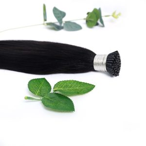 Wholesale Virgin Wig Braiding Custom Color Human Hair Yaki Straight Hair Extensions I Tip - Image 5