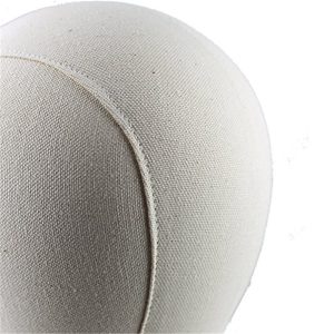 Water Repellant Canvas Wig Head for Wig Making Styling and Display Premium Quality Wig Stand - Image 5