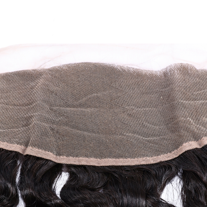 Bleached Knots Lace Frontal Closure 13X4 Brazilian Remy Hair Body Wave Nature Color Human Hair - Image 5