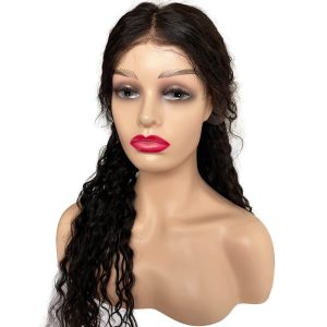 PWig Mannequin Heads 3Colors Bust Female Realistic Manikin Head with Face and Shoulders for Wigs Beauty Accessories Displaying