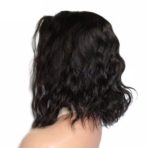 Natural High Density Bob Loose Wave 360 Lace Wigs Brazilian Remy Hair Wigs 200% Density - Image 4