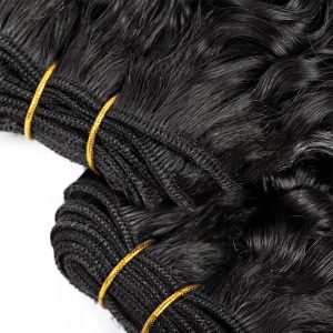 Vendor Kinky Curly Burmese Curly Hair Weft Raw Virgin Brazilian Hair For Black Women Hair Bundle Human  Hair Bundles Curly 100% Remy Hair Extension Human Weave 3 Bundle - Image 5