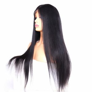 Deep Part Lace Front Wigs 13X6 Silky Straight Lace Front Human Hair Wigs Brazilian Wig Glueless Full Lace Wigs Bleached Knots for Black Women - Image 3