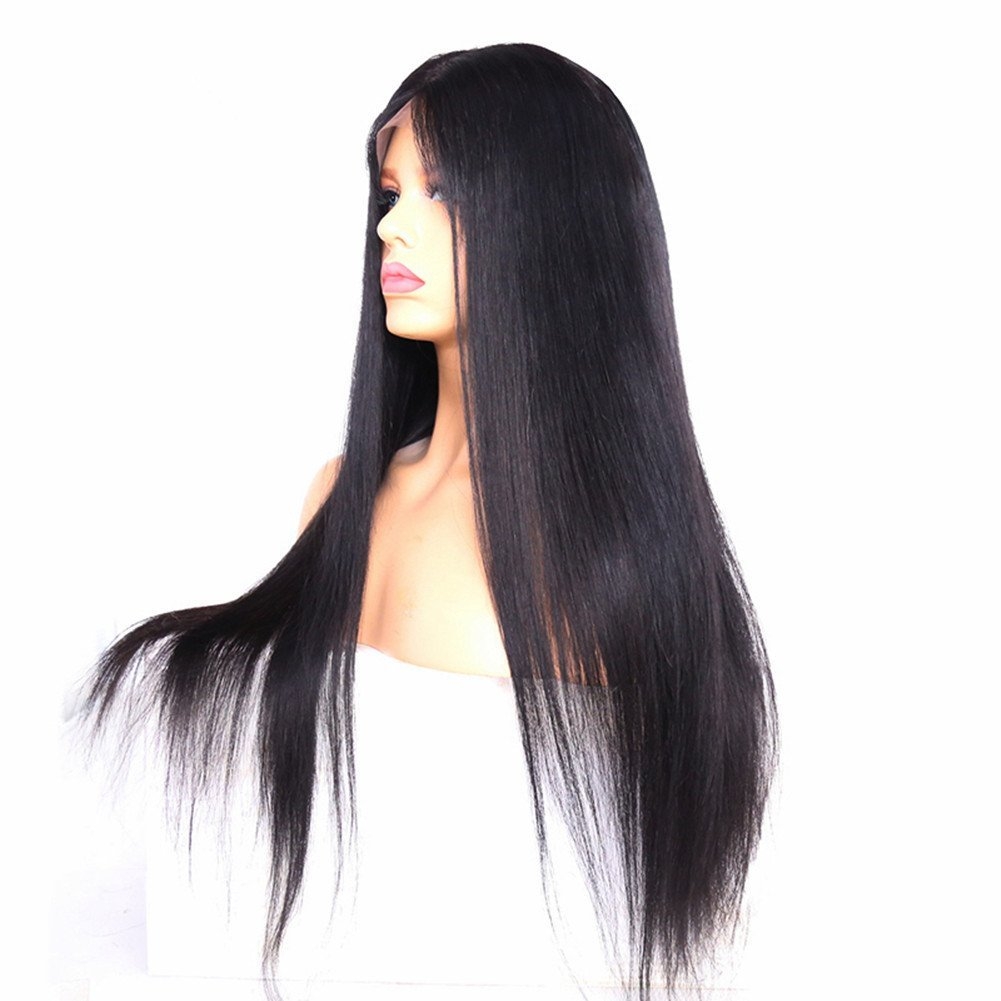 Deep Part Lace Front Wigs 13X6 Silky Straight Lace Front Human Hair Wigs Brazilian Wig Glueless Full Lace Wigs Bleached Knots for Black Women - Image 3