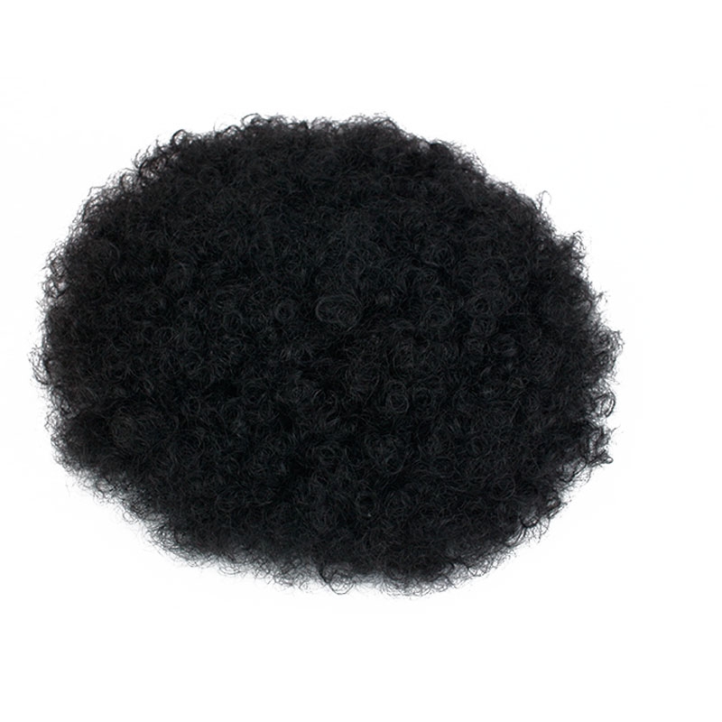Human Hair Men's Toupee Thin Skin Hairpiece Hair Replacement System Monofilament Net Base for Men 10x8 Inch Natural Color Lace Toupee - Image 6