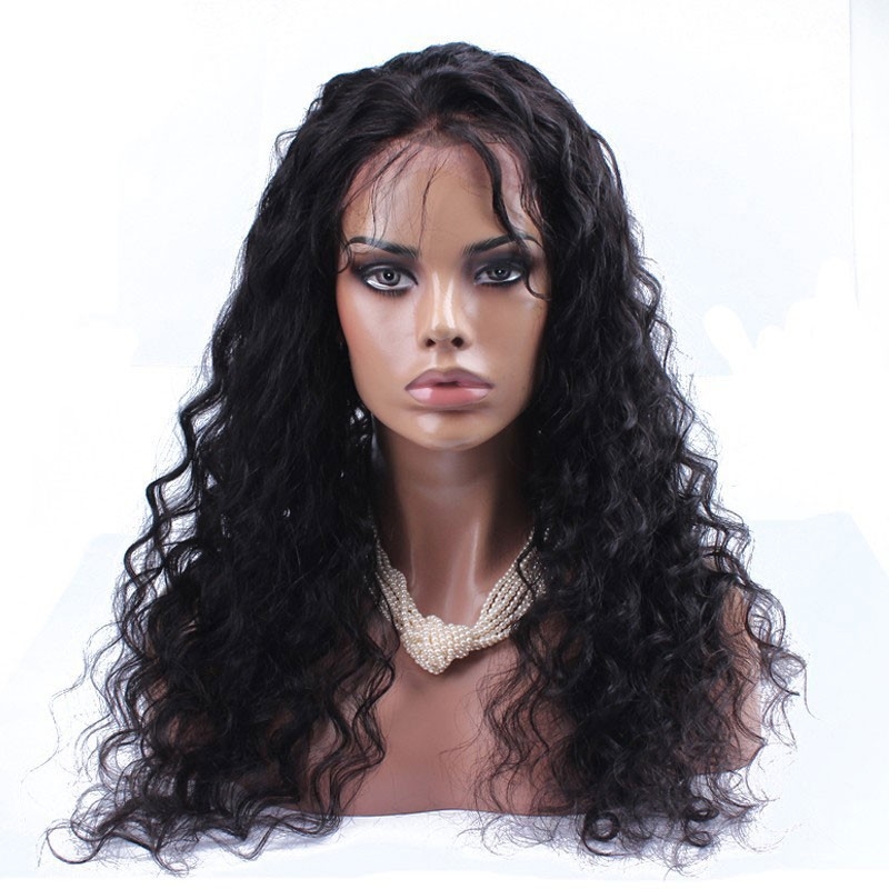 Lace Front Wigs On Sale Human Hair Loose Wave Bleached Knots Color 1B Brazilian Hiar Wholesale Lace Wig With Natural Baby Hair Hidden Knots Natural H - Image 4