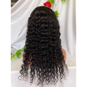 4X4 Silk Top Full Lace Wigs Human Hair Wigs Deep Wave 150% Density Pre-Plucked Natural Hairline For Women - Image 5