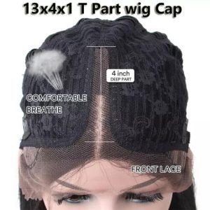 Body Wave Blue Ombre Lace Front Wig Brazilian Remy Wavy Colored Human Hair Wigs For Women 150% - Image 4