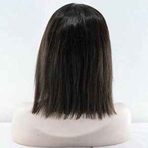Deep Part 13x6 Short Bob 150% Density Lace Front Wigs for Black Women Brazilian Human Hair Glueless Silky Straight Lace Wig - Image 3