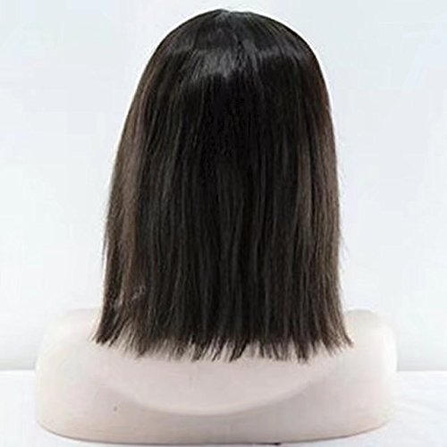 Deep Part 13x6 Short Bob 150% Density Lace Front Wigs for Black Women Brazilian Human Hair Glueless Silky Straight Lace Wig - Image 3