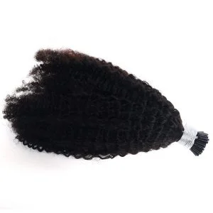 I Tip Hair Extensions 4B 4C  Kinky Curly  I Tip  Human  Hair  I Tip Hair Extensions