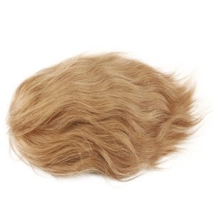 Men's Toupee Human Hair Thin Skin Hairpiece Hair Replacement System Monofilament Net Base for Men (#21) - Image 5