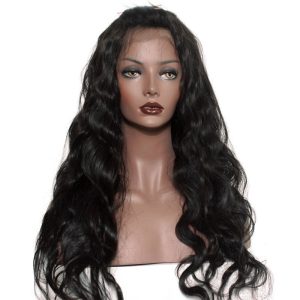 Best Lace Front Wig Human Body Wave hair 250% Density Natural Color Pre-Plucked Human Hair Lace Front Wigs with Natural Baby Hair Bleached Knots - Image 2