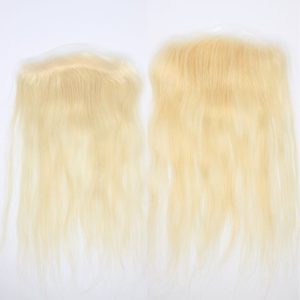 V Loop Front Hairline Full PU Long Hairline Toupee 100% Human Hair Hair Piece 100% Human Hairpiece for Men and Women Male Replacement 613 Blonde Hair Patch - Image 2