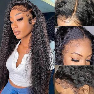 Skin Melt Hd Lace Wigs Curly Hair 13*4 Lace Front Human Hair Wigs For Women Glueless Lace Wig