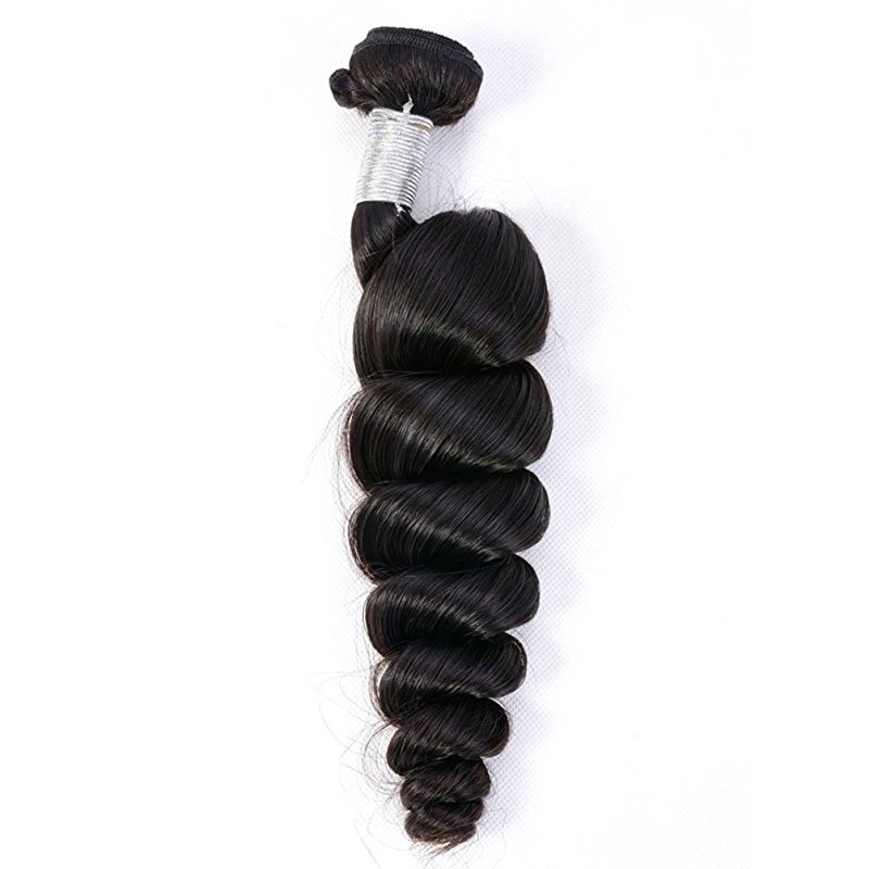 Unprocessed Loose Wave Brazilian Remy Hair 4x4 Lace Closure With Human Hair Bundles 3Pcs Brazilian Loose Wave With Closure - Image 2