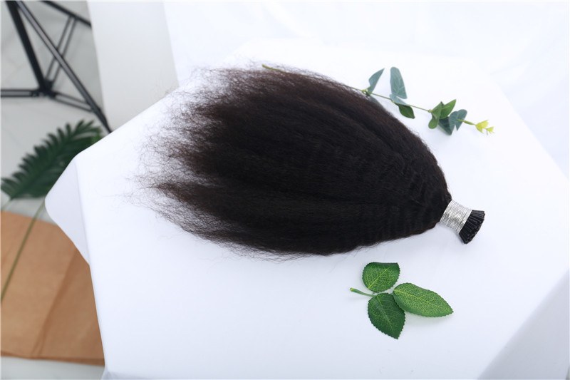 Wholesale Remy Russian I-Tip Human Hair Direct 20" Mini I Tip Raw Virgin Hair I Tips Human Hair Extensions - Image 2