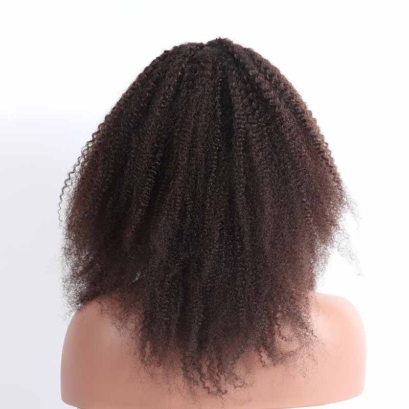 Lace Front wig Human Hair Brazilian Afro Kinky Curly Natural Hair Line Wigs With Natural Baby Hair - Image 3