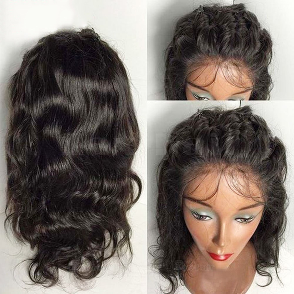 Human Hair Wigs Body Wave 13x6 Lace Front Wig Deep Part Brazilian Human Hair Lace Wigs For Black Women Natural Color - Image 2