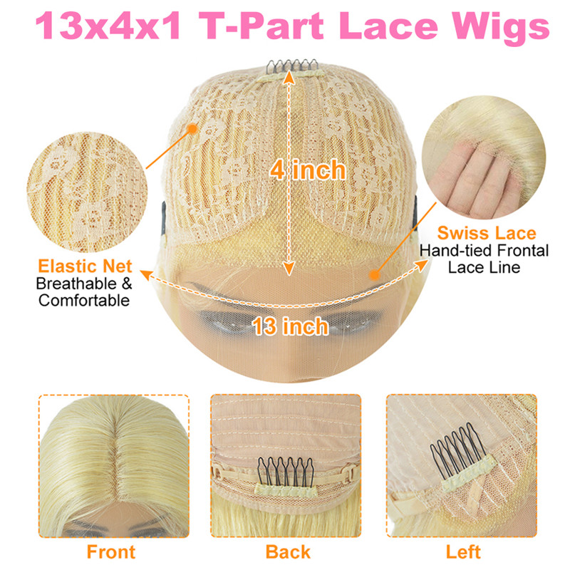 Body Wave Green Lace Front Human Hair Wigs For Women Brazilian Remy Hair Transparent Lace Wigs Ombre Lace Front Wig Pre Plucked - Image 5