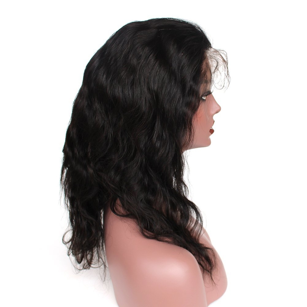 13x6 Lace Frontal Wig Brazilian Human Hair Wigs Body Wave 130% Density Lace Front Wigs For Black Women With Baby Hair Pre Plucked Natural Hairline - Image 3