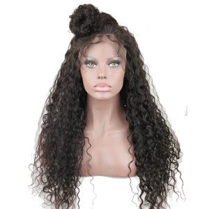 Water Wave Remy Human Hair Lace Front Wig for Black Women Bleached Knots and Baby Hair Around 16inch - Image 4