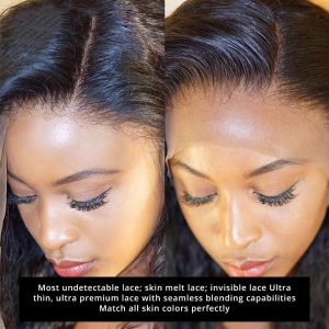 HD Swiss Transparent Lace Wigs Curly Hair 13x4 13x6 Invisible Lace Frontal Wig Human Hair Wigs For Black Women Transparent Lace Wigs - Image 8
