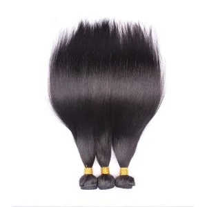 8A Grade Unprocessed 8A Grade Malaysia Remy Hair Extensions Straight Human Hair Weft 3pcs lot 100g fast shipping - Image 2