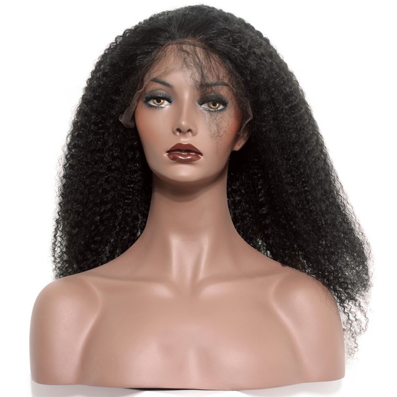 Lace Front Wigs Glueless Peruvian Human Curly Hair Natural Color Bleached Knots With Baby Hair Pre Plucked - Image 3