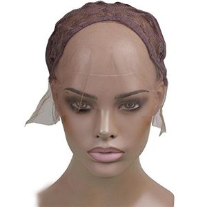 Alternative view of Lace Front Cap with 32 pcs One Bag Combs(black color) for Making Wigs Swiss and French Lace Hair Net for Wig Making