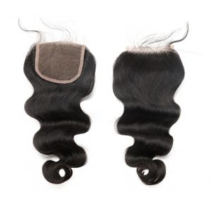 Body Wave 5x5 Lace Closure Brazilian Remy Baby Hair With Bundles Human Hair Natural Color - Image 4