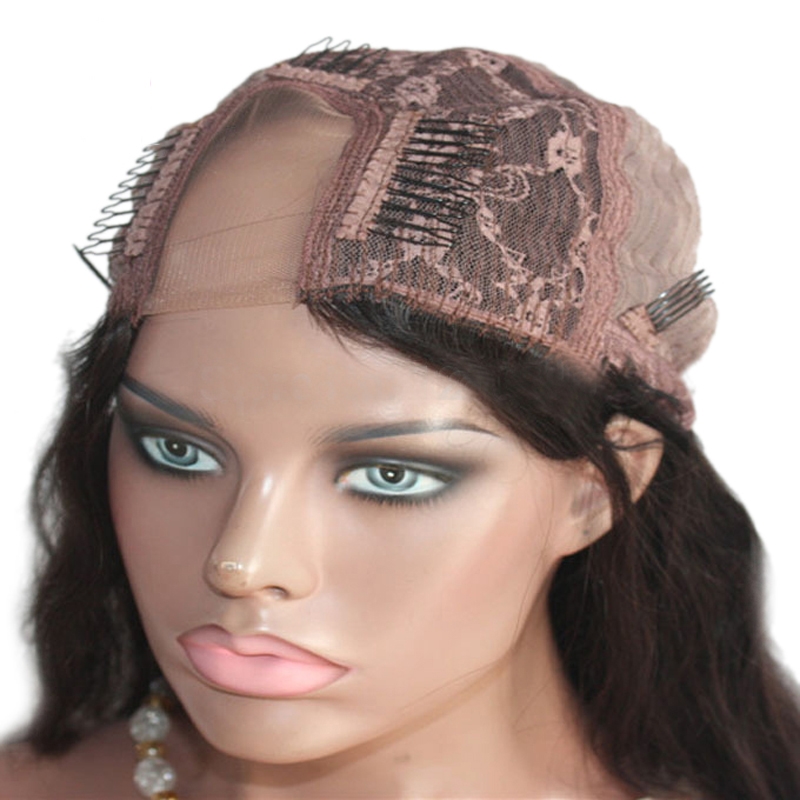U Part Wig Human Hair for Black Women Brazilian Kinky Curly Natural Color - Image 4